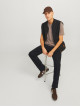 Чоловічі чорні джинси Jack & Jones високої посадки, фасон Tapered