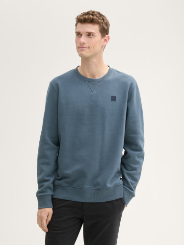 Чоловічий світшот Tom Tailor синього кольору, Regular Fit
