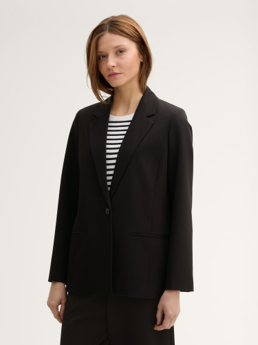 Чорний класичний жіночий піджак від Tom Tailor