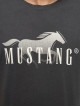 Чоловіча сіра футболка з лого-принтом Mustang, стандартний крій