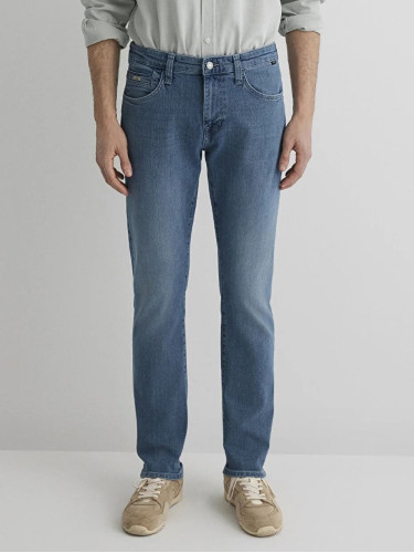 Джинси сині Slim, середня посадка, Mavi – чоловічий стиль
