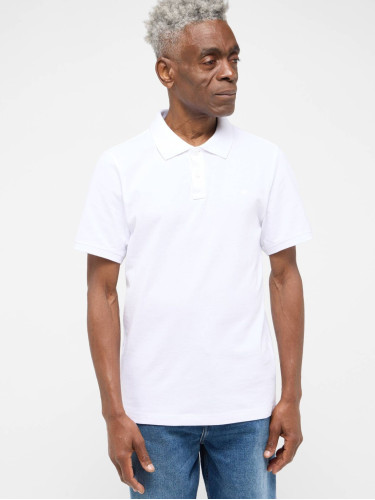 Біле поло Regular Fit Mustang для чоловіків: стильний вибір