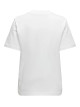 Біла жіноча футболка Only Regular Fit – базова модель
