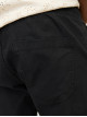 Чоловічі чорні розслаблені лляні штани Jack & Jones з середньою посадкою