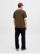 Чоловічі коричневі базові футболки Regular Fit від Jack Jones