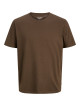 Чоловічі коричневі базові футболки Regular Fit від Jack Jones