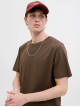 Чоловічі коричневі базові футболки Regular Fit від Jack Jones