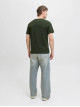 Зелена футболка з принтом Regular Fit Jack Jones для чоловіків