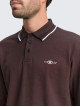 Поло Regular Fit коричневого кольору Tom Tailor для чоловіків