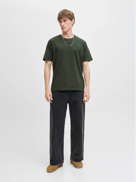 Базові зелені футболки Regular Fit від Jack Jones для чоловіків Базові зелені футболки Regular Fit від Jack Jones для чоловіків