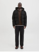 Зимова чорна куртка Jack Jones, коротка, чоловічий фасон